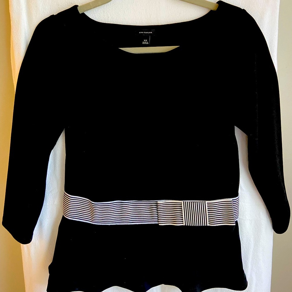 Adorable peplum top